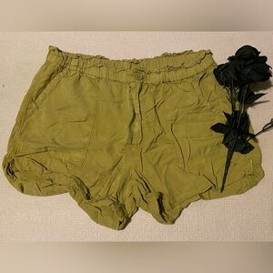 A pair of Aerie shorts.